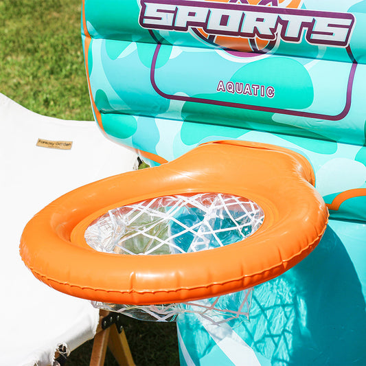 Inflatable Pool Basketball Hoop Set