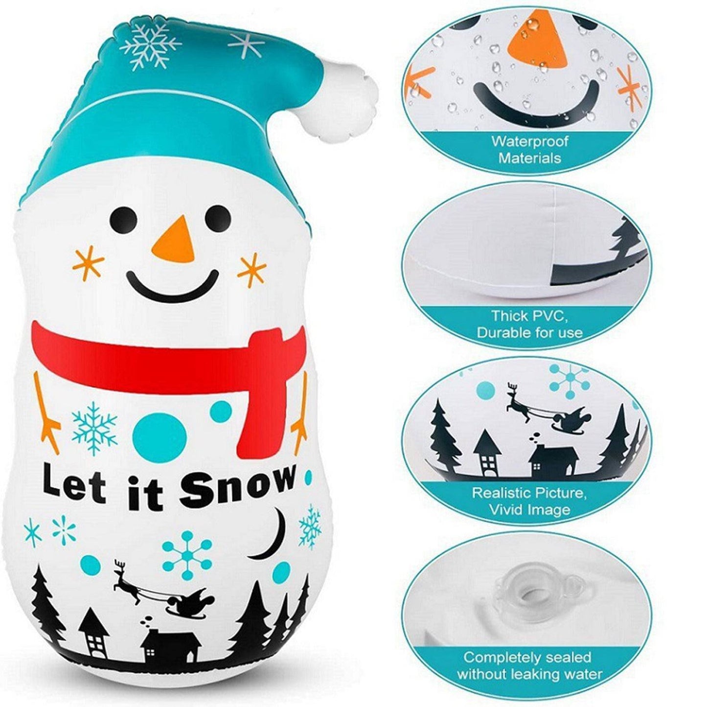Inflatable Snowman Tumbler