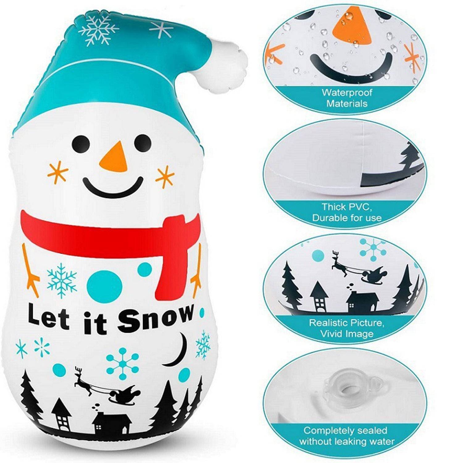 Inflatable Snowman Tumbler