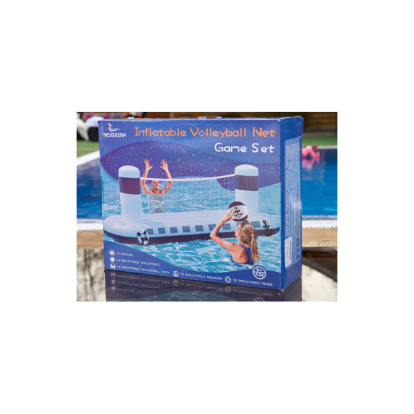 Inflatable Pool Volleyball Set & Basketball Hoop - CRUISE SHIP