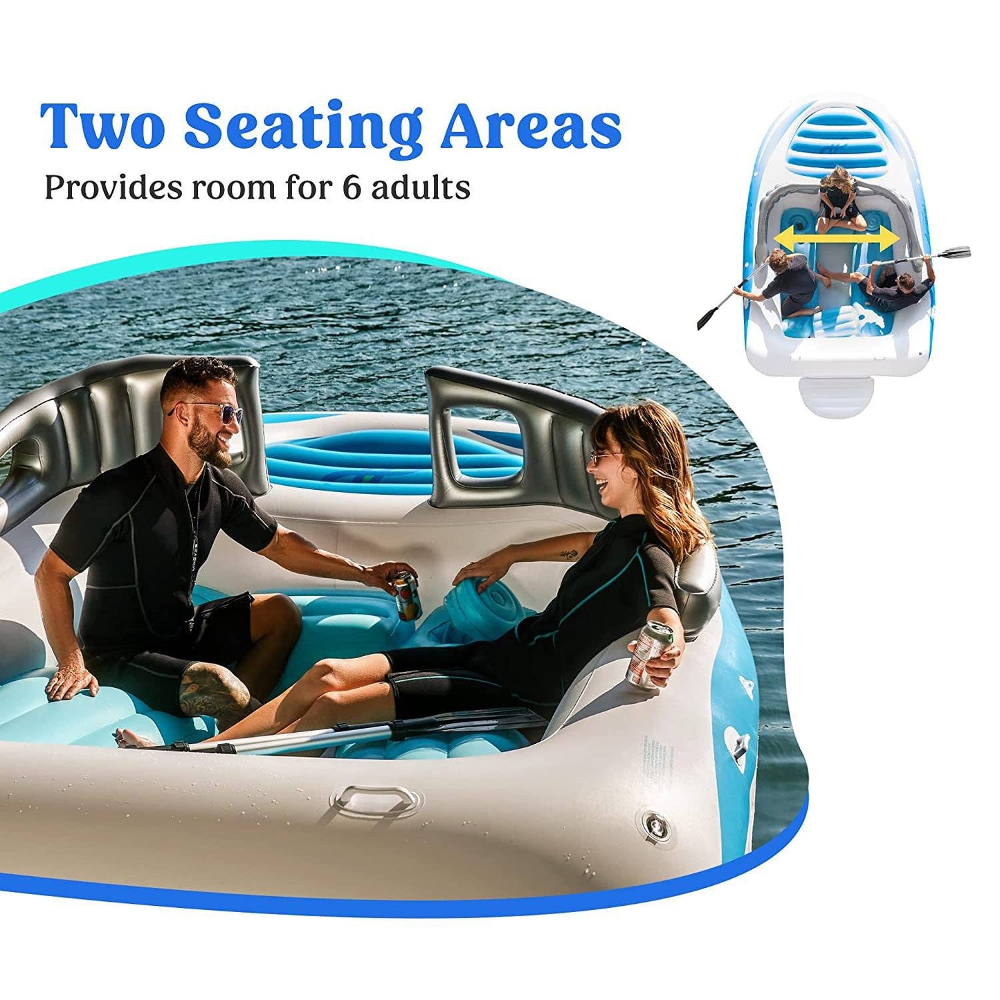 Inflatable Floating Island