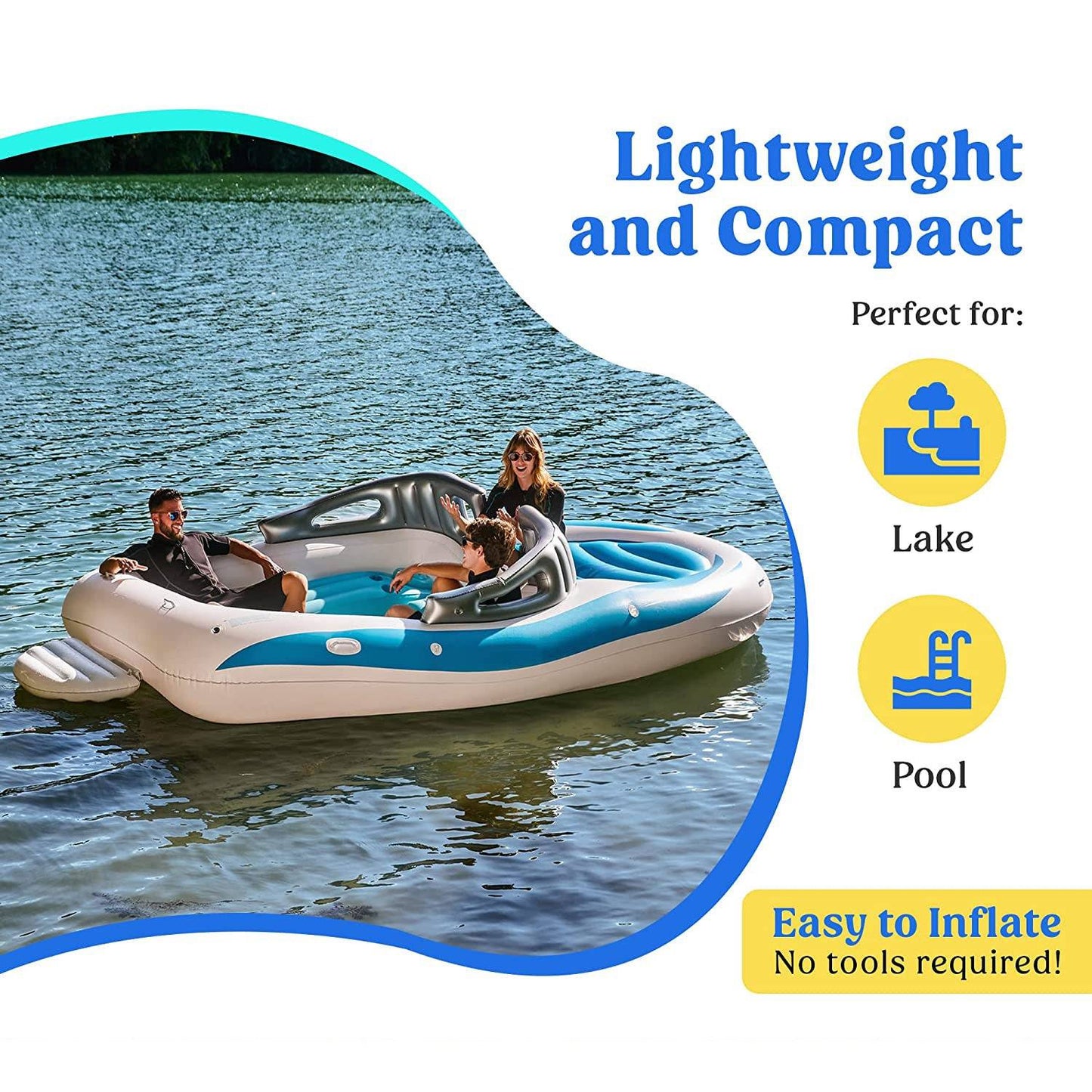Inflatable Floating Island