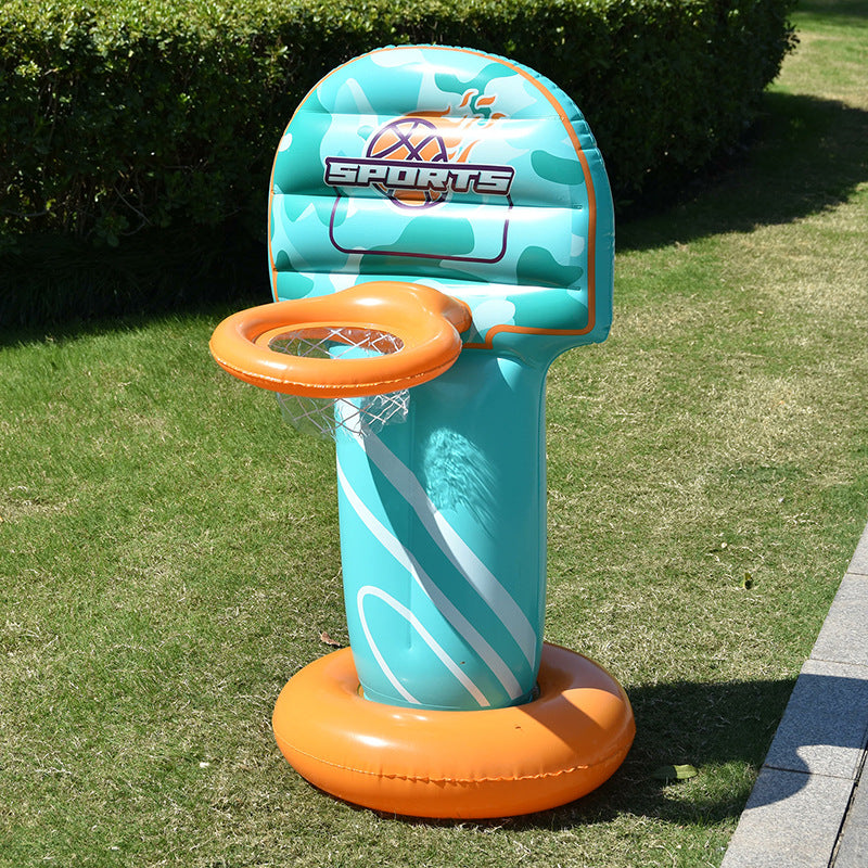Inflatable Pool Basketball Hoop Set
