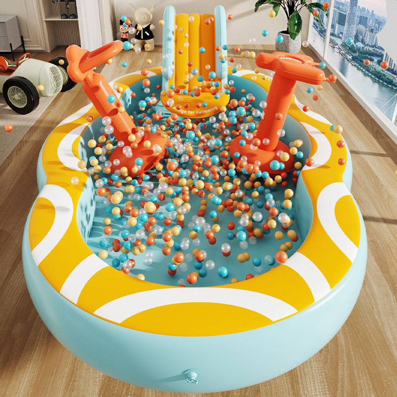 Inflatable Kids Swimming Pool with Slide