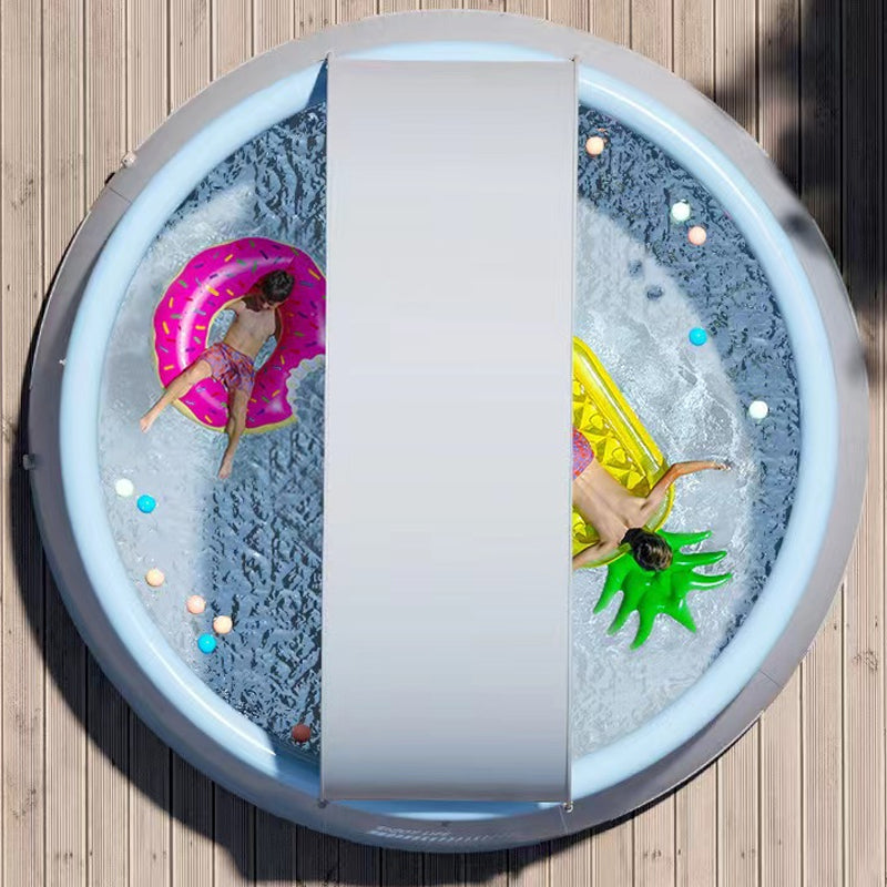 Inflatable Grip Net Swimming Pool with Sunshade