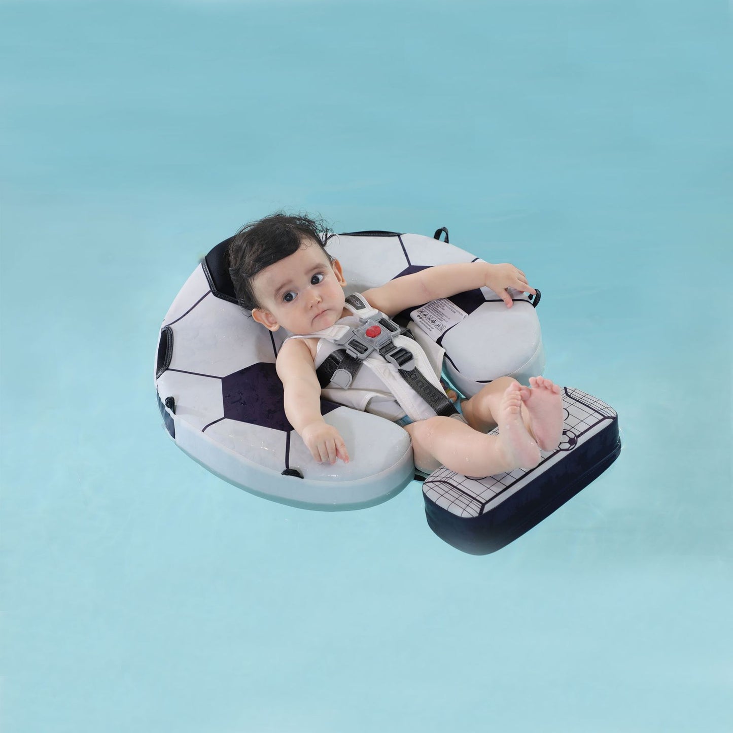Non-inflatable Baby Swimming Float with Canopy