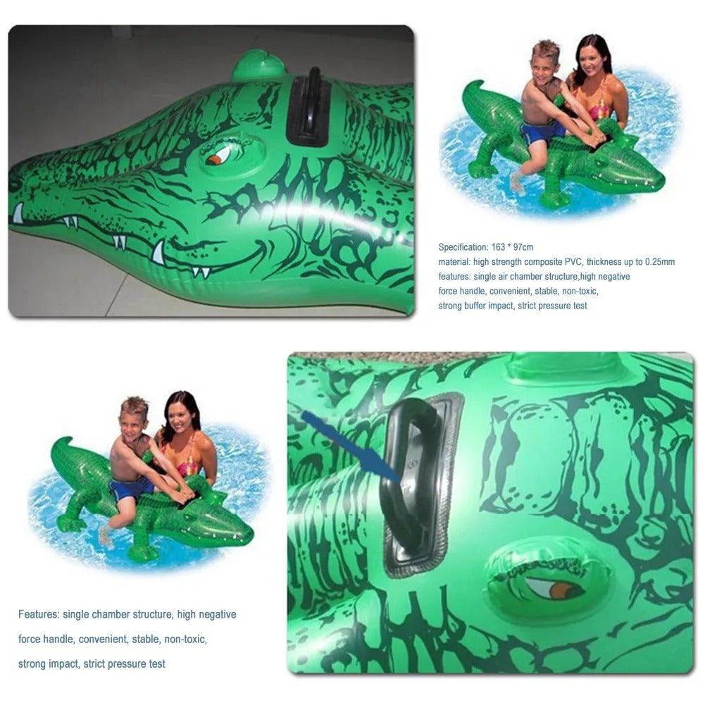 Crocodile Floating Row - Indoor & Backyard Family Fun - cisann.com