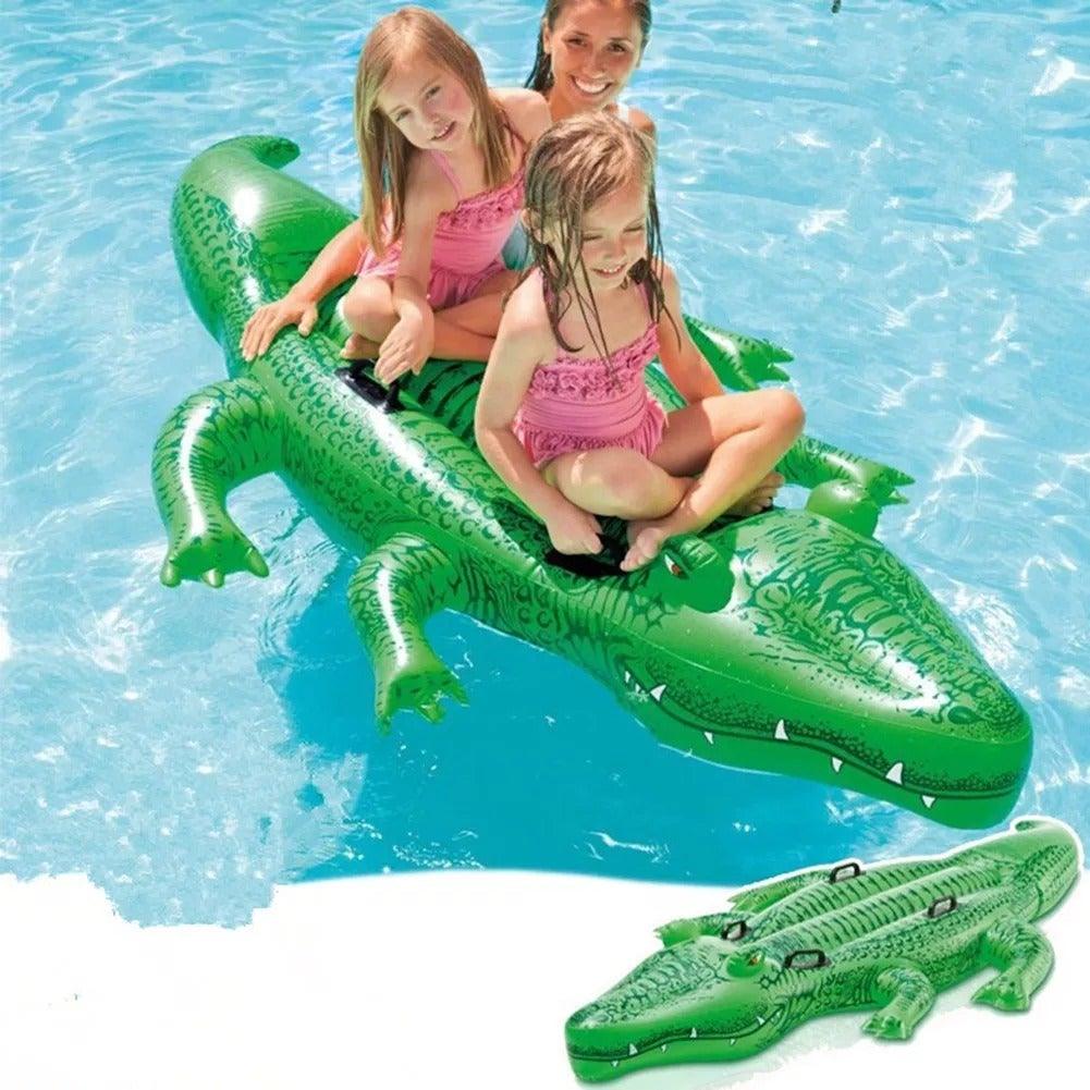 Crocodile Floating Row - Indoor & Backyard Family Fun - cisann.com