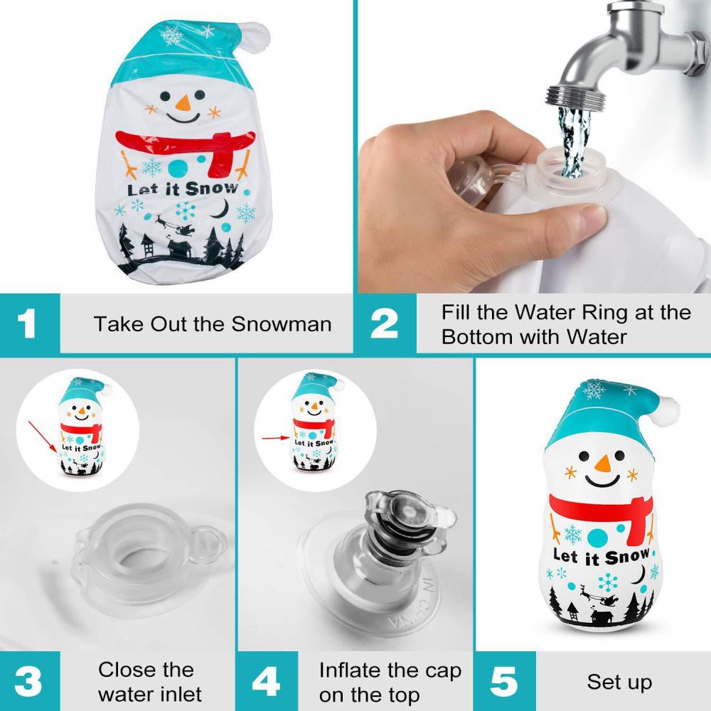 Inflatable Snowman Tumbler