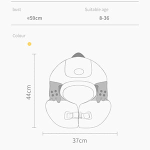 Mambobaby Baby Waist Float for 8-36 Months Baby - Yellow Duck Design