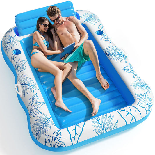 Inflatable Tanning Pool Lounger Float