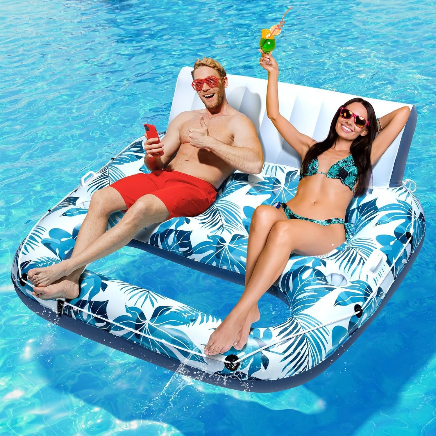 Inflatable Adult Pool Lounger Float Large Size