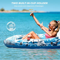 Inflatable Adult Pool Lounger Float Large Size