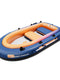 Inflatable Boat Canoeing Fishing Float Tube with Built-in Inflation Pump