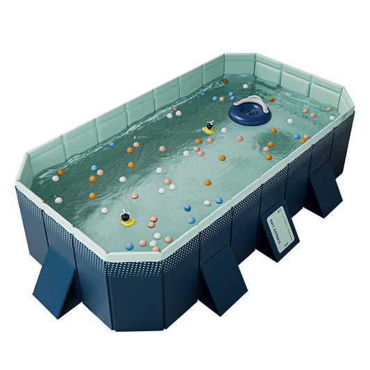 Non-inflatable Collapsible Pool