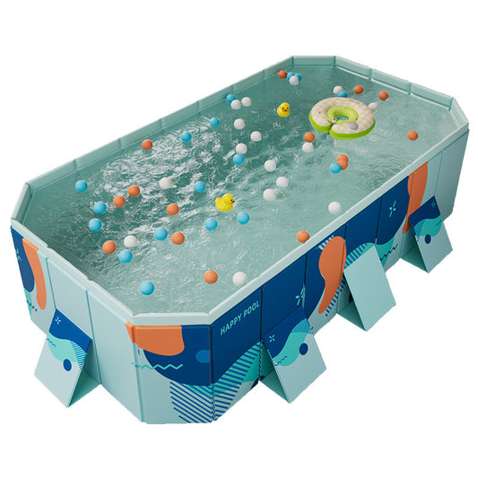 Non-inflatable Foldable Large Swimming Pool