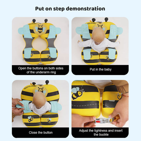 Mambobaby Waist Float for 3-48 Months Baby Honey Bee Design
