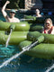 Inflatable Tank Pool Float With Water Cannon - Indoor & Backyard Family Fun - cisann.com
