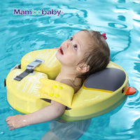 Mambobaby Baby Waist Float for 8-36 Months Baby - Yellow Duck Design