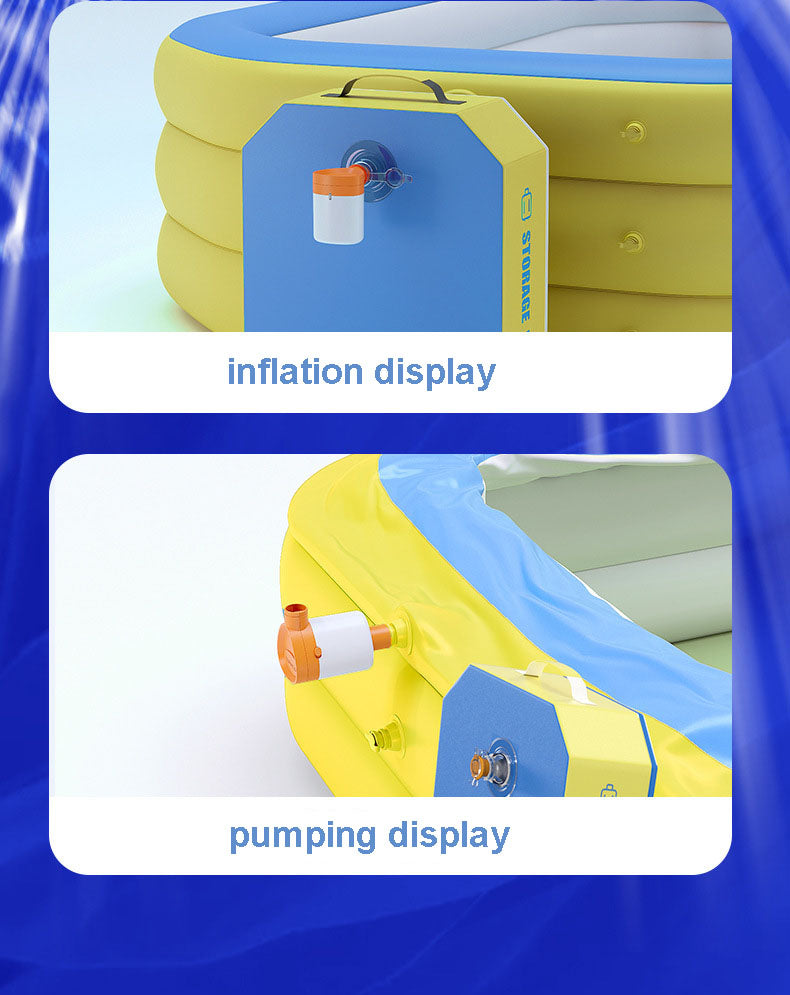 New Portable Inflatable Pool with Storage Bag
