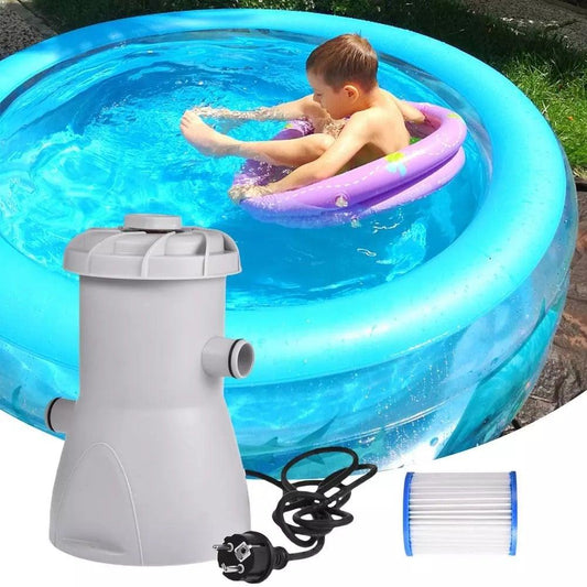Swimming Pool Electric Filter Pump - Indoor & Backyard Family Fun - cisann.com