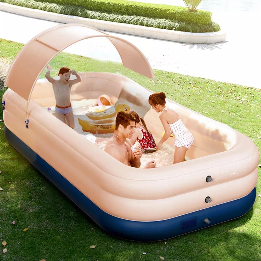 Automatic Inflatable Swimming Pool Kids Pool - Cisann Kids Toys|Cat Bed Furniture|Dog Bed & Pets Supply Online Store